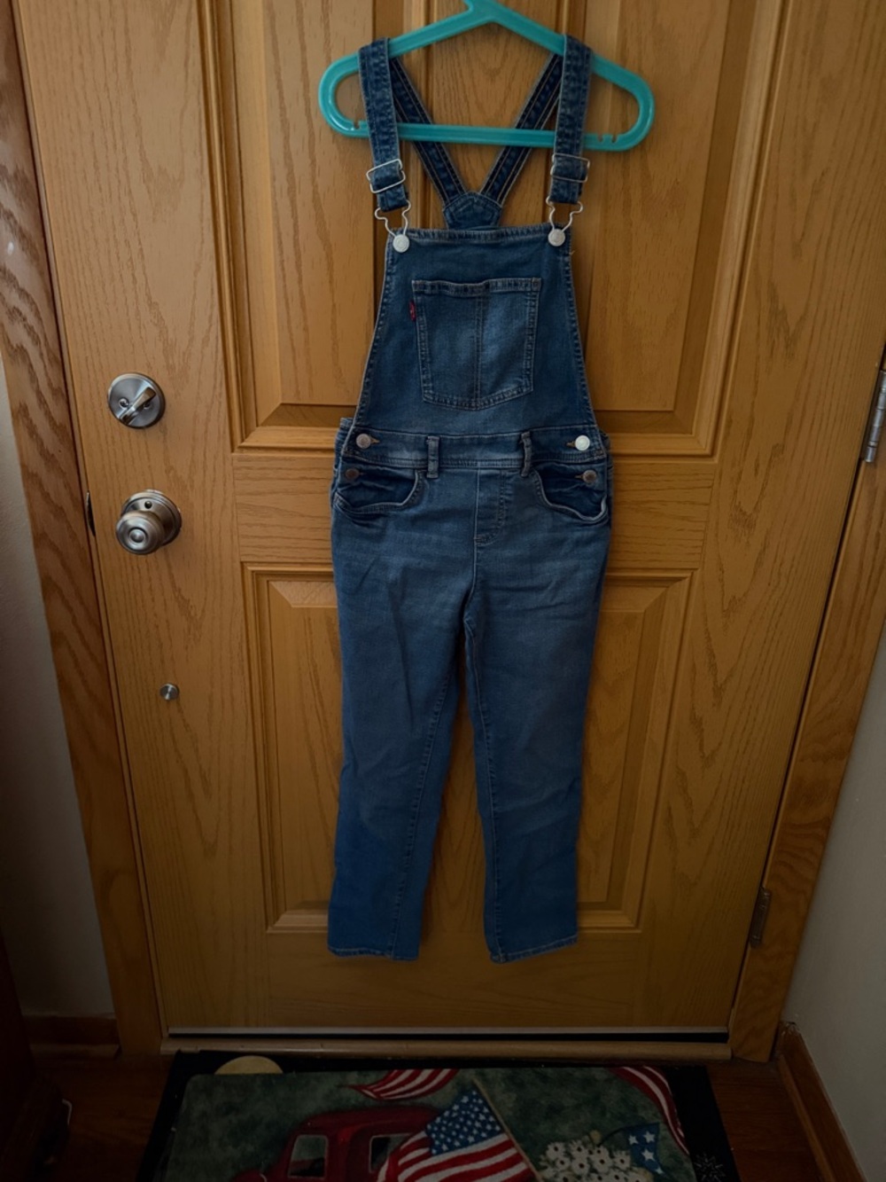 Levi's Girls Denim Overalls in Blue size 10